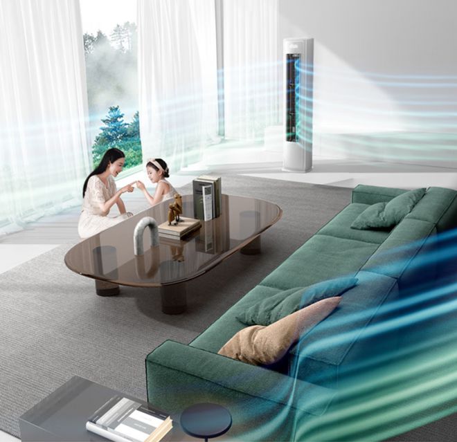 海信新风空调X3Pro柜机智能省电更舒适j9九游会网站入口高品质客厅空调推荐：(图4)